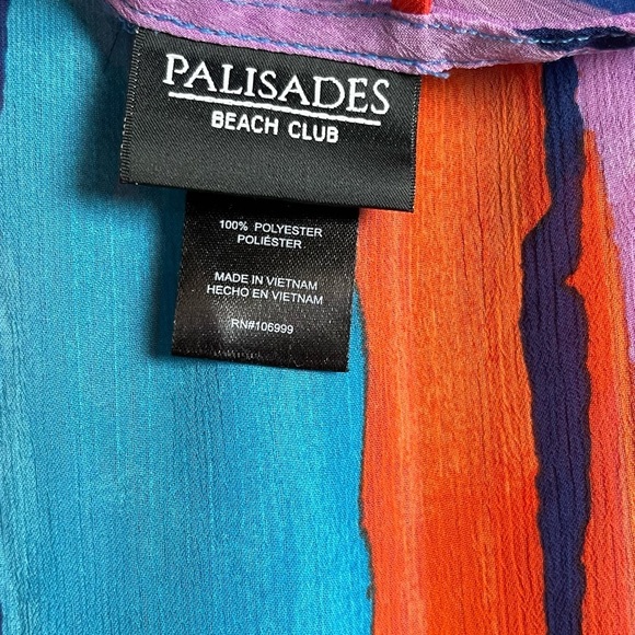 Colorful Striped‎ Kaftan Dress​ - Picture 3 of 4